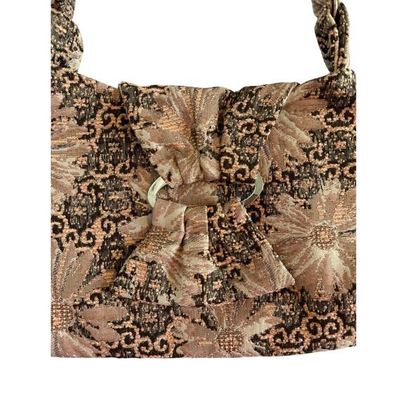 Dana Herbert New Handcrafted Cottagecore Floral Tapestry Shoulder Bag Boho Chic - Picture 4 of 13